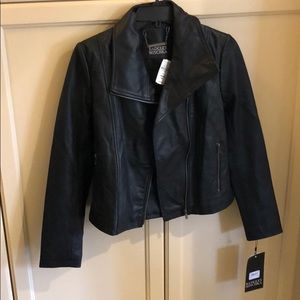 SALE Badgley Mischka Leather Jacket